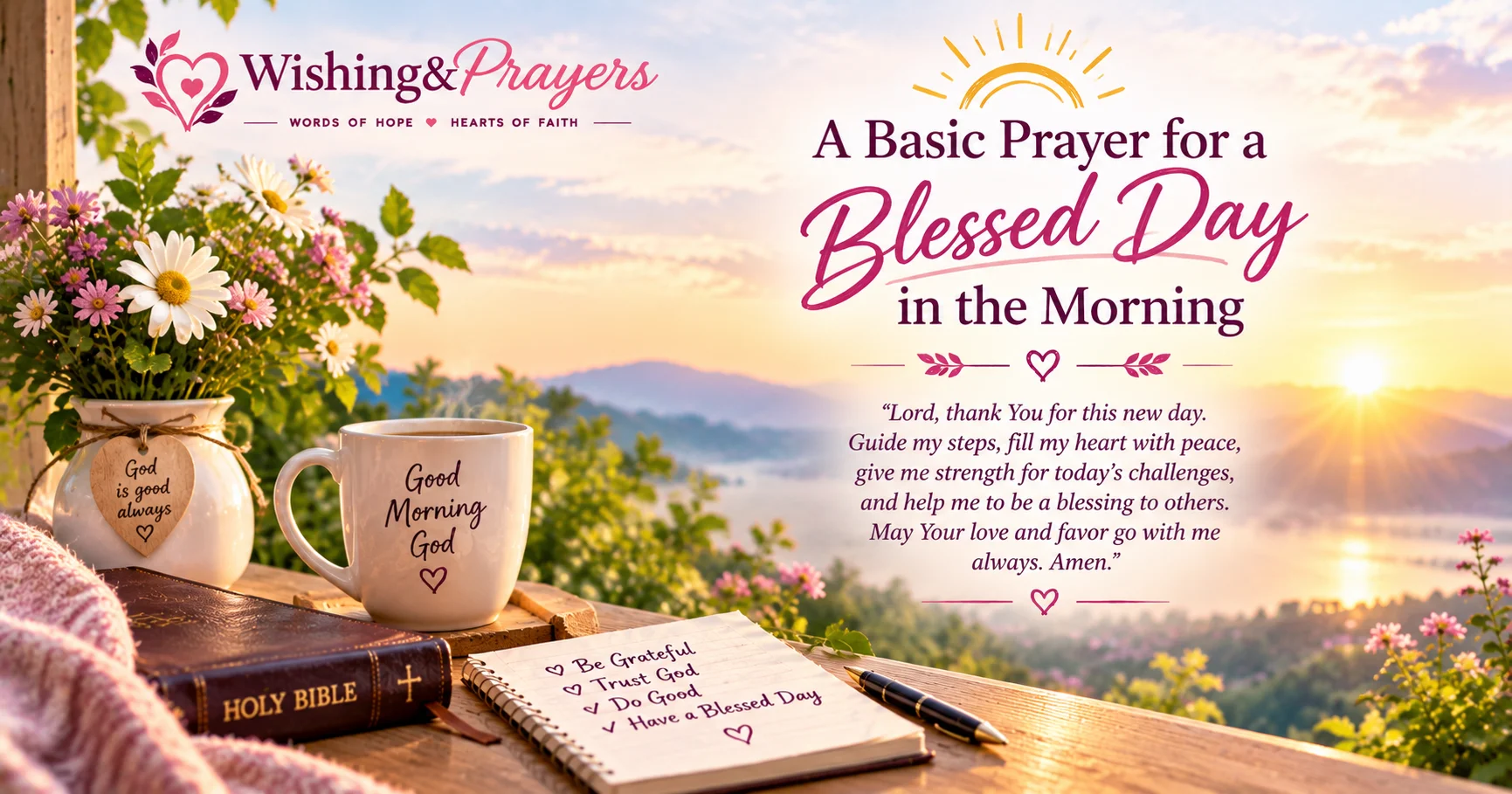 Morning Prayer for a Blessed Day