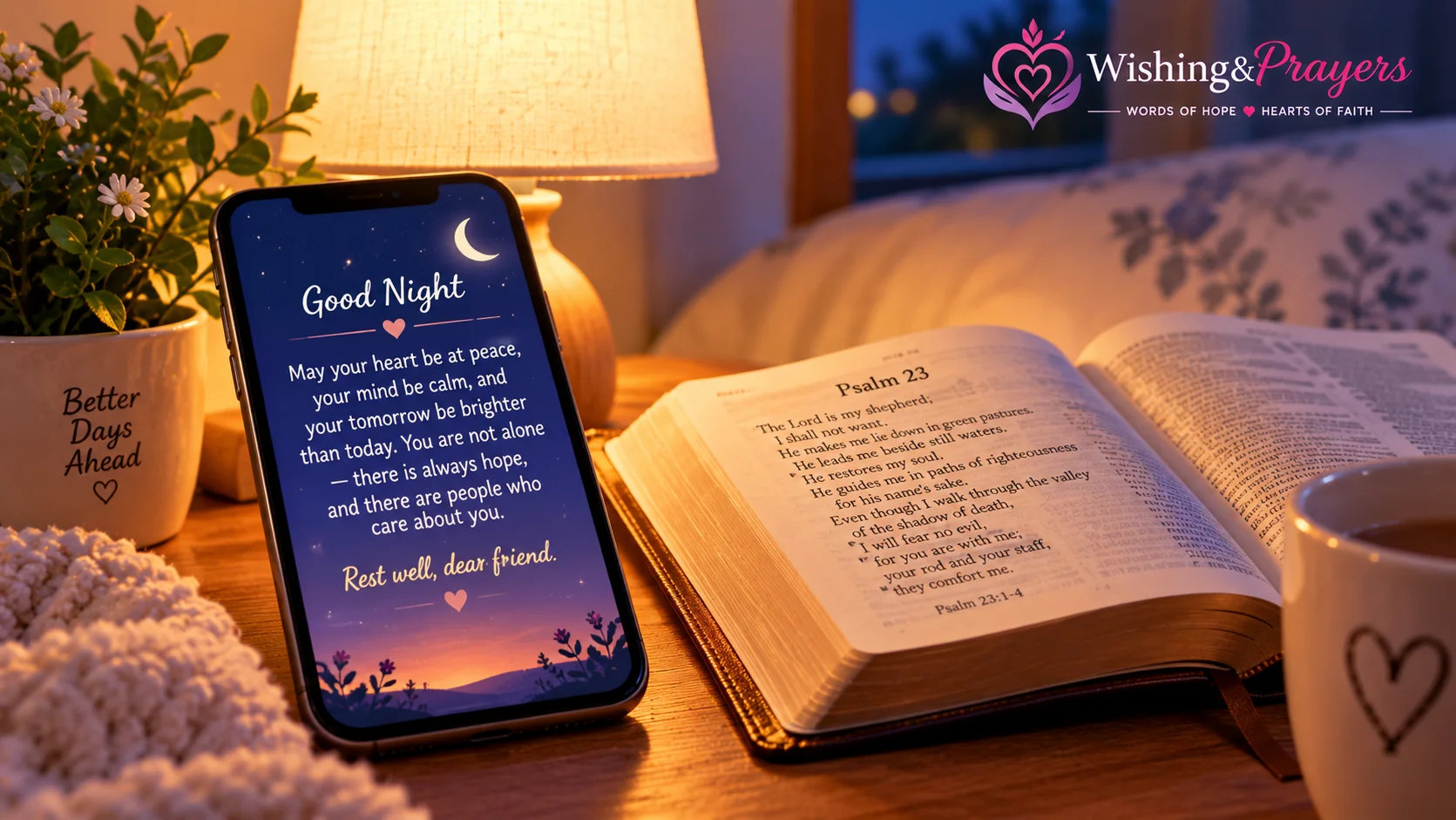 Good night prayer message for a friend.
