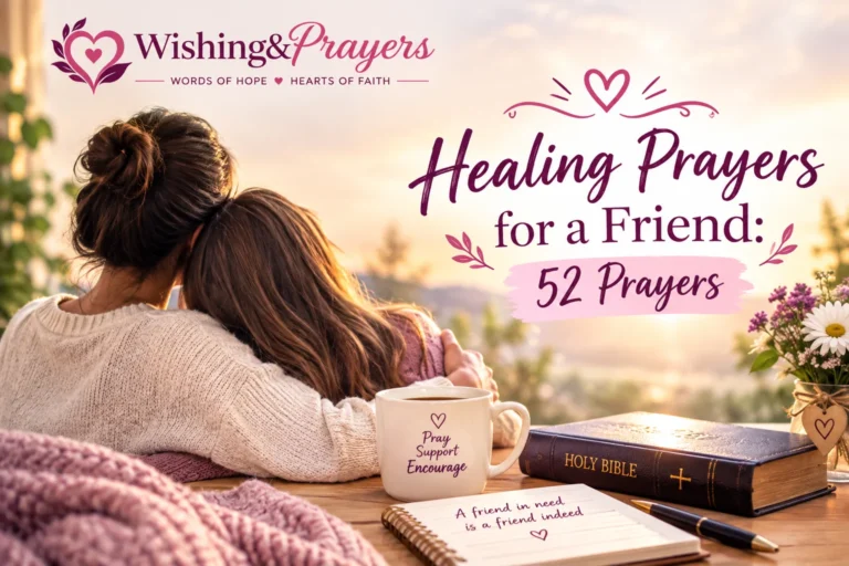 Healing Prayers for a Friend