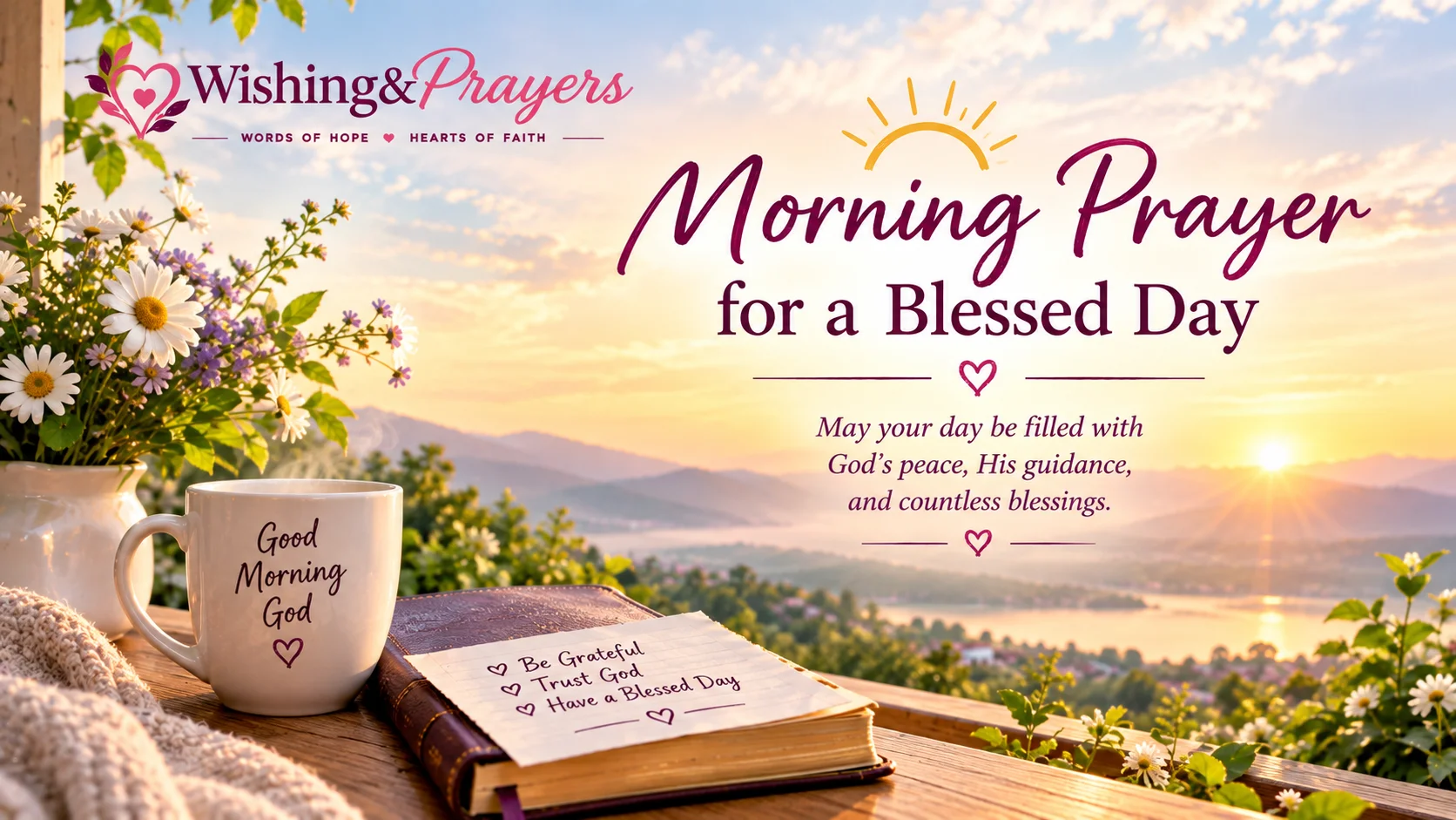 A Morning Prayer for a Blessed Day
