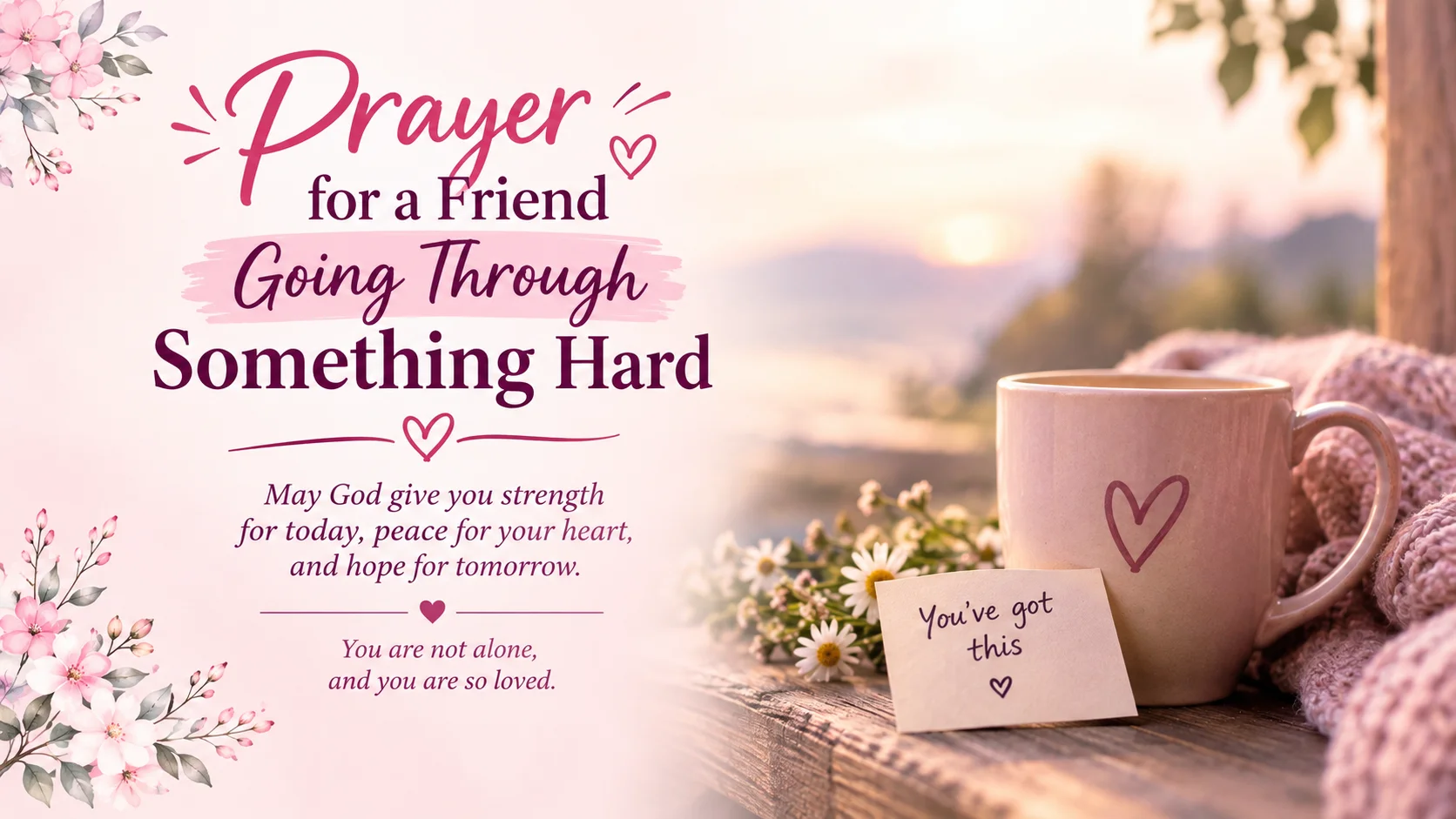Prayer for a Friend
