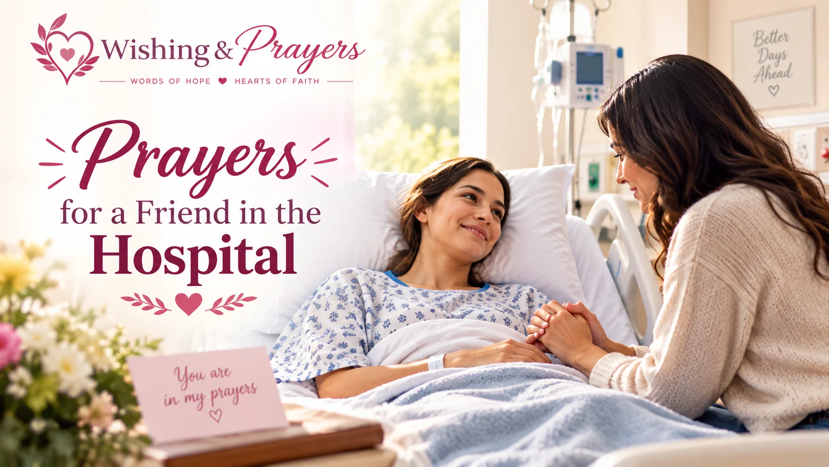 prayers for friend in hospital