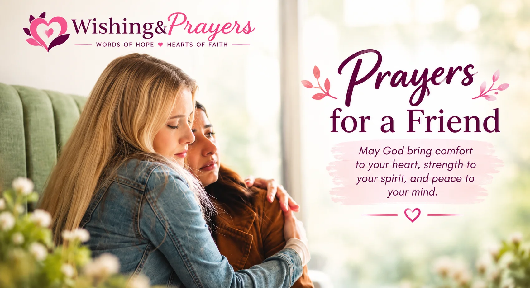prayers for strength and comfort for a friend