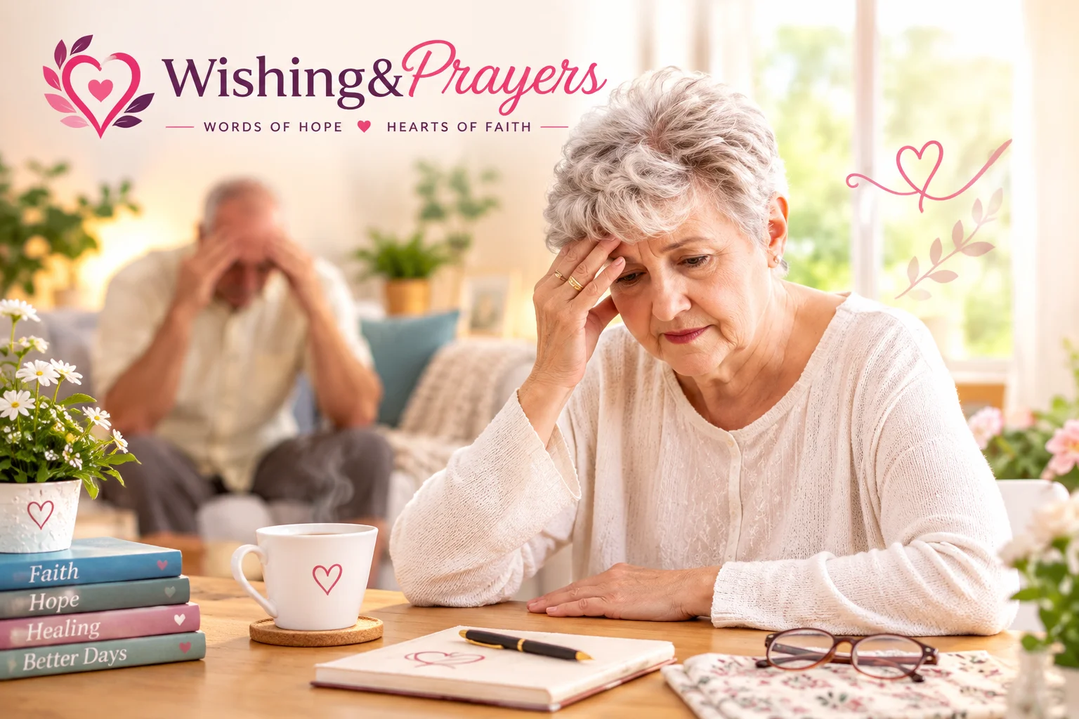 Friend providing practical support to someone recovering from illness 
