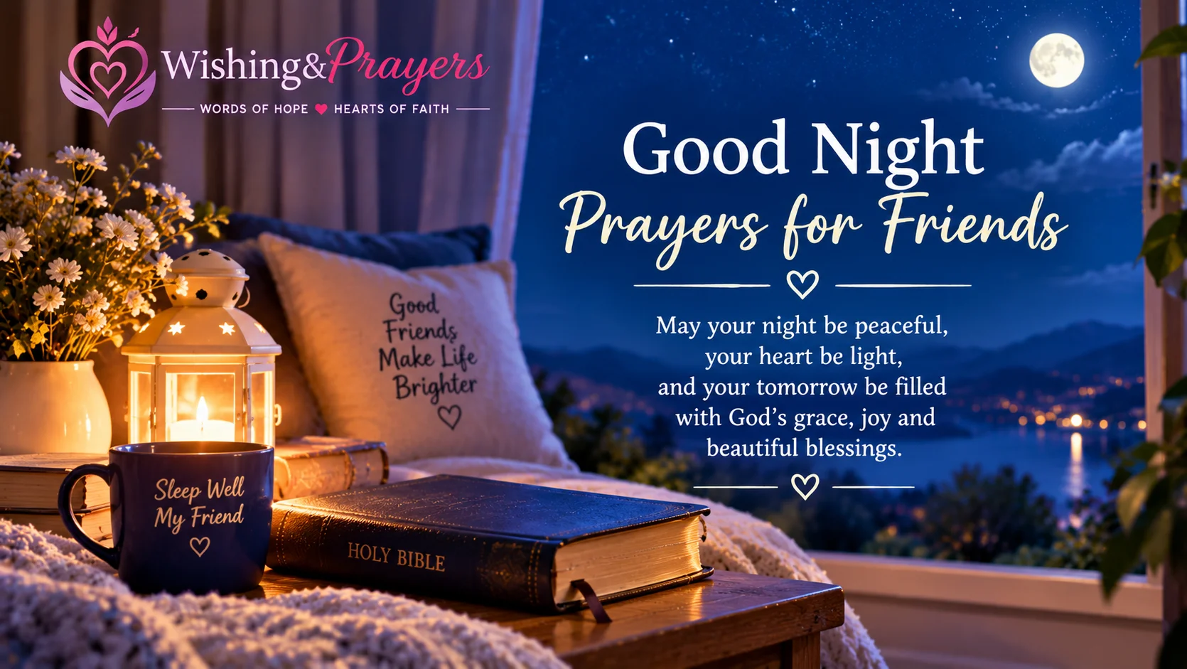 good night prayers for friends