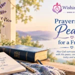 prayers for peace for a friend