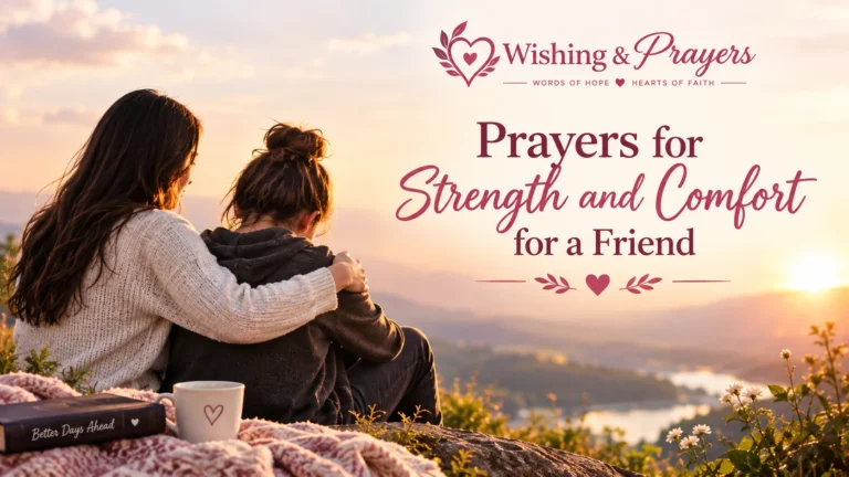 Friend offering comfort and support during a difficult season